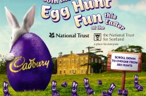 Easter Egg Hunt at Kingston Lacy today! …