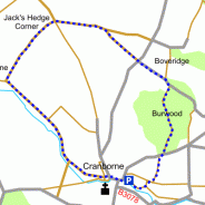 Suggested Dog walk for Mother’s Day Weekend, Jack Hedge’s Corner, Cranborne, Nr Wimbonre