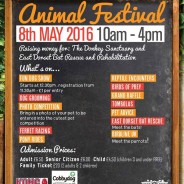 Animal Festival on the 8th May at Kingston Maurward Gardens and Animal Park …